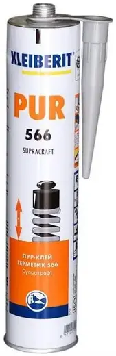 Клейберит Pur Supracraft 566 полиуретановый клей-герметик (310 мл) серый
