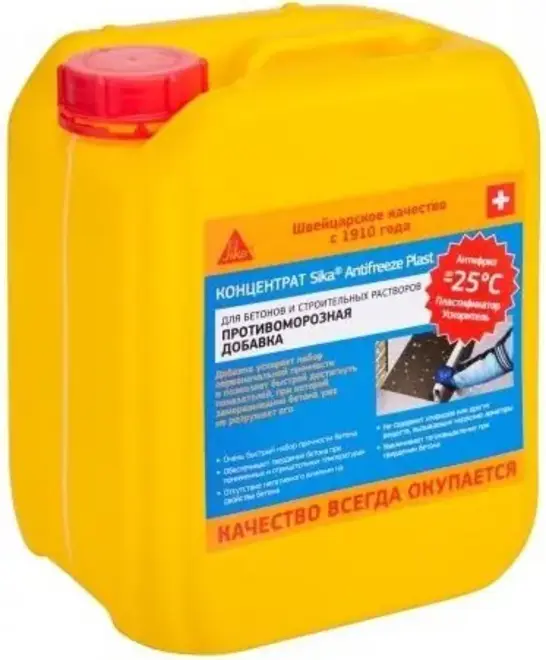 Sika Antifreeze Plast противоморозная добавка (5 л)