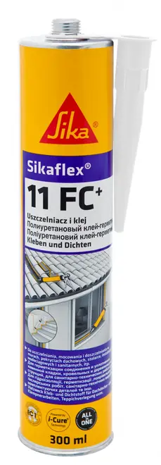Sika Sikaflex-11 FC+ эластичный шовный герметик и универсальный клей (300 мл) коричневый