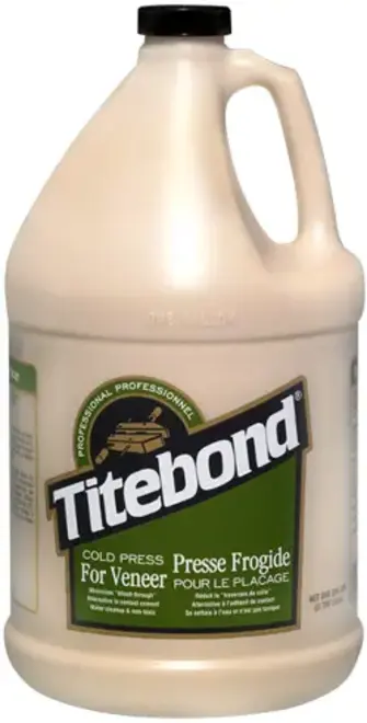 Titebond Cold Press for Veneer клей для приклеивания шпона к плоским поверхностям (3.78 л)