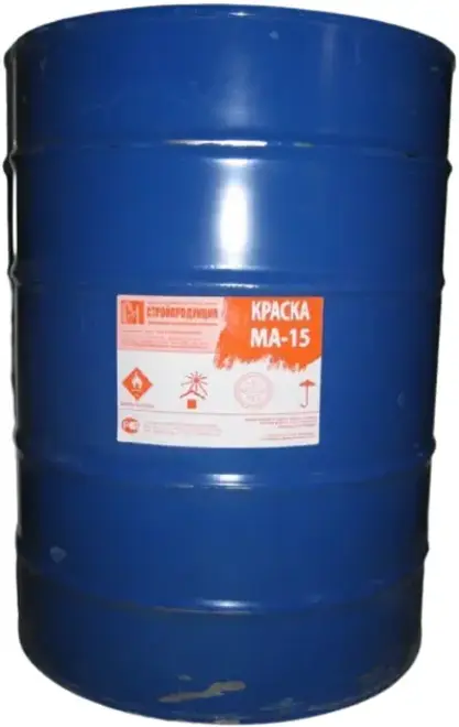 Стройпродукция МА-15 эмаль (25 кг) серая