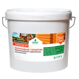 Просепт герметик акриловый паропроницаемый (15 кг) медовый