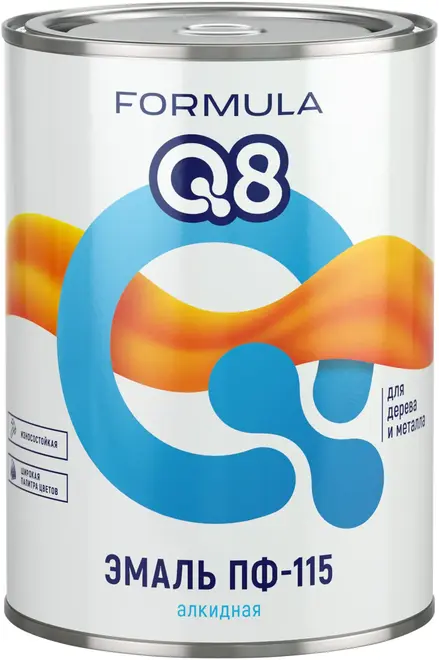 Formula Q8 ПФ-115 эмаль алкидная (2.7 кг) голубая