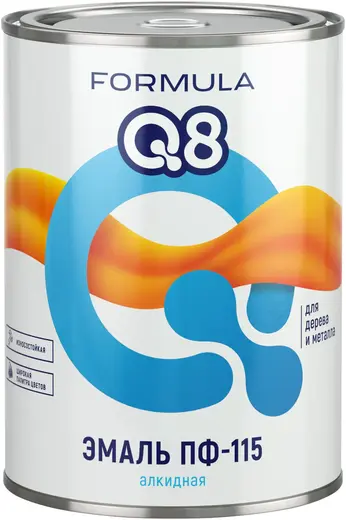 Formula Q8 ПФ-115 эмаль алкидная (900 г) оранжевая