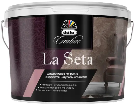 Dufa Creative La Seta декоративное покрытие с эффектом натурального шелка (1 кг) ST-001