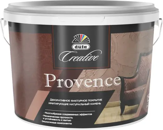 Dufa Creative Provence декоративное фактурное покрытие (15 кг)