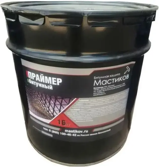 Мастиков праймер битумный (16 кг)