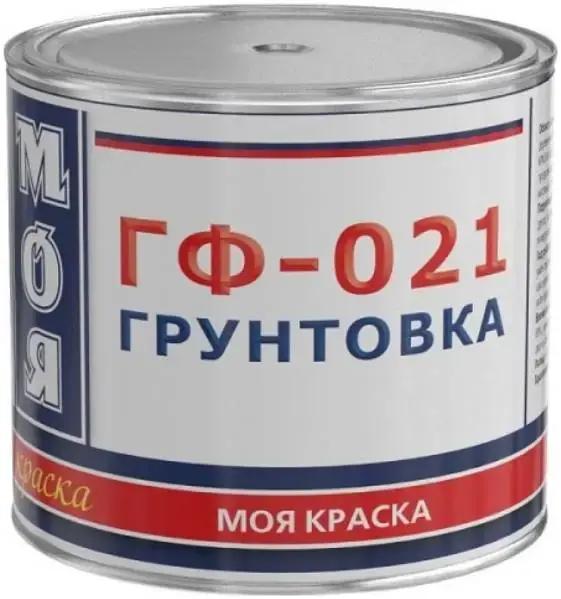 Моя Краска ГФ-021 грунтовка (25 кг) красно-коричневая