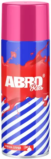 Abro Rus акриловая краска-спрей для внутренних и наружных работ (473 мл) ярко-красная №1012