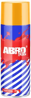 Abro Rus акриловая краска-спрей для внутренних и наружных работ (473 мл) оранжево-желтая №1011