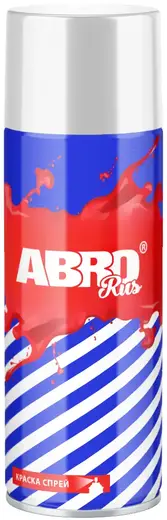 Abro Rus акриловая краска-спрей для внутренних и наружных работ (473 мл) лак светоустойчивый №1008