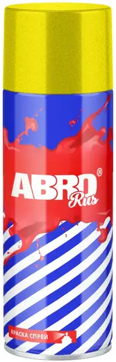 Abro Rus акриловая краска-спрей для внутренних и наружных работ (473 мл) золотая №35