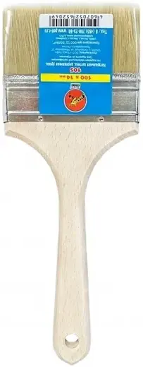 Поли-Р кисть флейцевая (100*14 мм) натуральная щетина