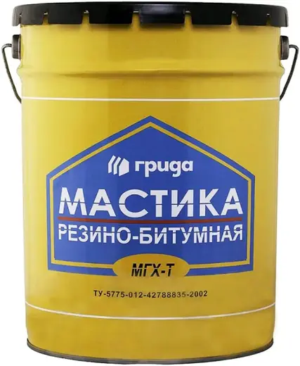 Грида МГХ-Т мастика резино-битумная (21 кг)