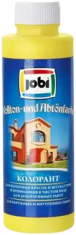 Jobi Vollton und Abtonfarbe колорант (500 мл) лимонный №907 №11593