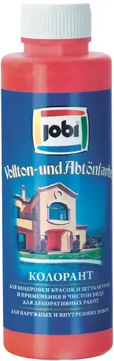 Jobi Vollton und Abtonfarbe колорант (500 мл) красный №909 №11240