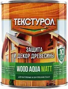 Текстурол Wood Aqua Matt защита и декор древесины (800 мл) дуб