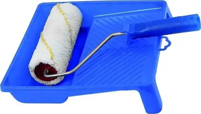 Korvus набор малярный (1 валик + 1 ванночка) полиэстер 9 мм 180 мм