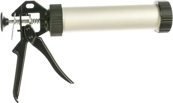 Кедр пистолет для герметиков (400 мл) корпусной с гладким штоком