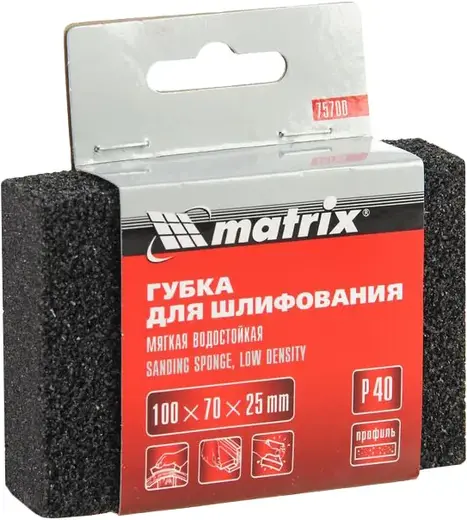 Matrix шлифовальная губка (100*70 мм)