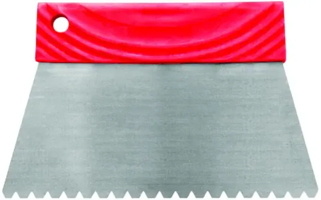 Homa B3 зубчатый шпатель для нанесения клея для паркета (200 мм)