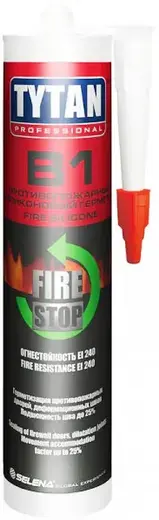 Титан Professional B1 Fire Stop противопожарный силиконовый герметик (310 мл)