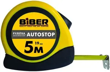 Бибер Autostop рулетка (5 м*19 мм)