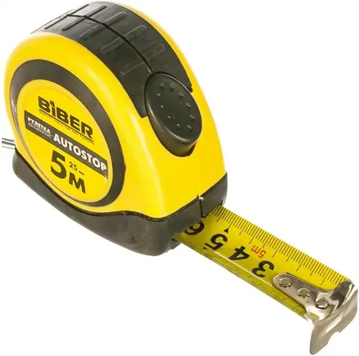 Бибер Autostop рулетка (5 м*25 мм)
