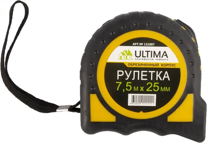 Ultima рулетка (7.5 м*25 мм)