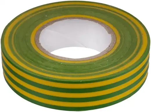 Изолента (19*20 м) желто-зеленая