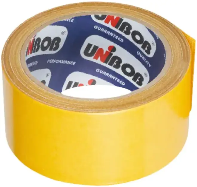 Unibob лента клейкая двухсторонняя (50*10 м) №28211