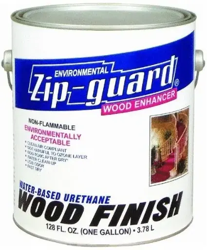 Zip-Guard Wood Finish лак для дерева на водной основе (3.785 л) матовый