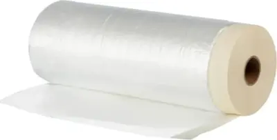 Unibob пленка укрывная с малярной лентой (1.4*33 м)