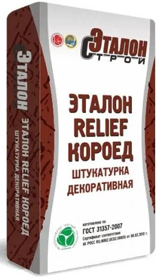 Эталон Relief Короед штукатурка декоративная (25 кг)