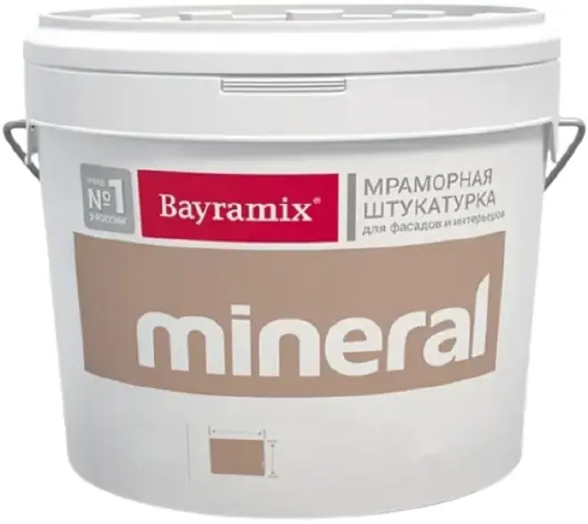 Bayramix Mineral мраморная штукатурка (15 кг) №843
