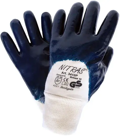 Nitras Premium перчатки (10/XL) синие