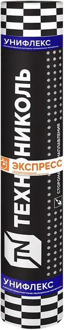 Технониколь ЭМП Унифлекс Экспресс П рулонный гидроизоляционный СБС-модифицированный материал (1*10 м)