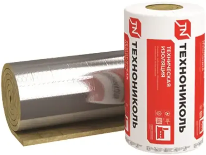 Технониколь Техно мат прошивной №80 ГП (1.2*2.4 м/30 мм 80 кг/м3) стальная гальванизированная сетка 2.88 кв.м 0.0864 м3