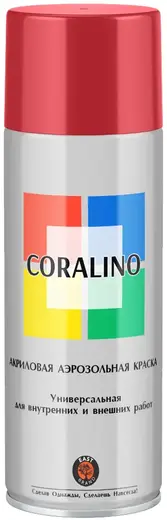 East Brand Coralino акриловая аэрозольная краска универсальная (520 мл) красное вино RAL 3005 глянцевая