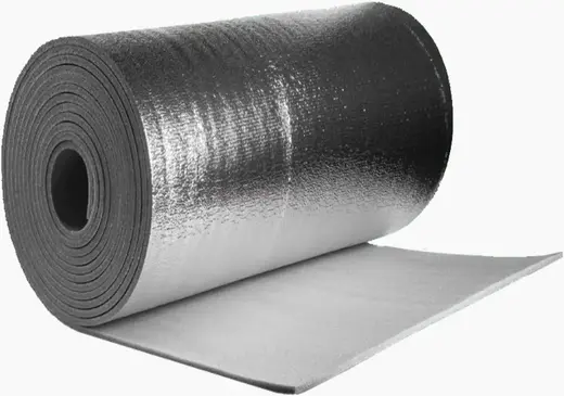 K-Flex PE изоляция из вспененного полиэтилена (рулон 1*30 м/3 мм 30 г/1 м3) Metal (фольга алюм. армир.)/AD