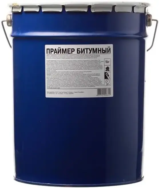 Оргкровля №01 праймер битумный для огрунтовки оснований (20 л) черный