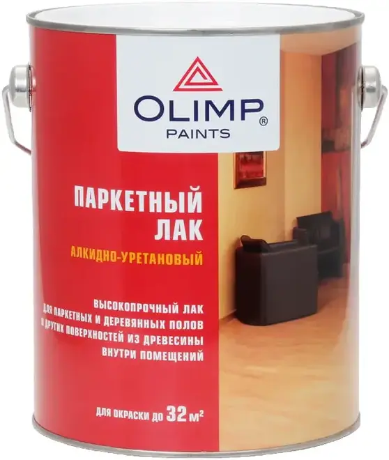 Олимп высокопрочный алкидно-уретановый лак (2.7 л) глянцевый