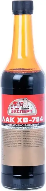 Эксперт ХВ-784 быстросохнущий лак (500 мл) лиственница