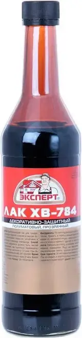 Эксперт ХВ-784 быстросохнущий лак (500 мл) орех