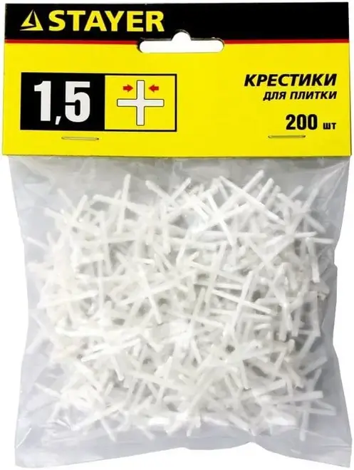 Stayer крестики для кафельной плитки (4 мм)