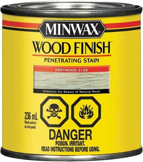 Minwax Wood Finish декоративная защитная пропитка-морилка для дерева (237 мл) №2126