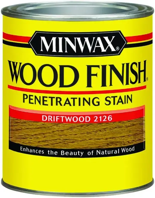 Minwax Wood Finish декоративная защитная пропитка-морилка для дерева (946 мл) дрифтвуд №2126