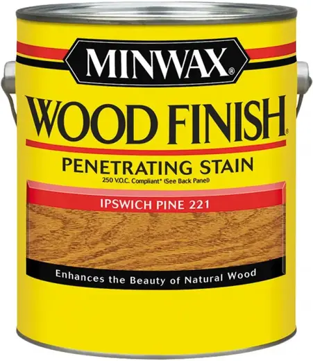 Minwax Wood Finish декоративная защитная пропитка-морилка для дерева (3.785 л) №221
