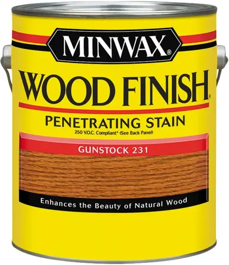 Minwax Wood Finish декоративная защитная пропитка-морилка для дерева (3.785 л) №231