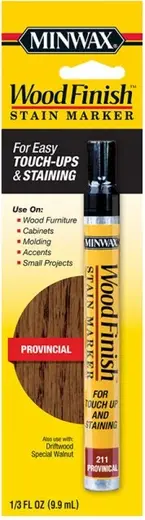 Minwax Wood Finish Stain Marker маркер с тонирующей масляной морилкой для дерева (9.9 мл) провинциальный